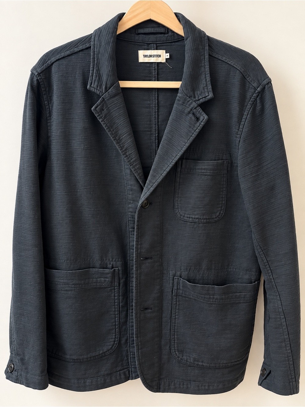 Taylor Stitch Slate Navy Lightweight Work Jacket